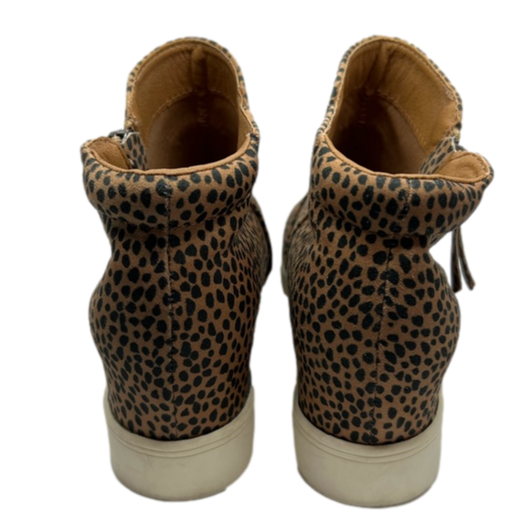 Women’s Universal Thread Leopard Print Booties Size 7.5 - Picture 3 of 9